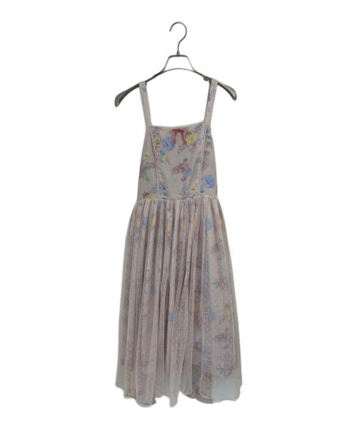 axes femme（アクシーズファム）axes femme (アクシーズファム) ノースリーブ・キャミソールワンピース サイズ:Mの古着・服飾アイテム