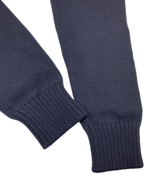 134 KAMAKURA（134カマクラ）134 KAMAKURA (134カマクラ) 厚手カーディガン ネイビー サイズ:SIZE 48の古着・服飾アイテム