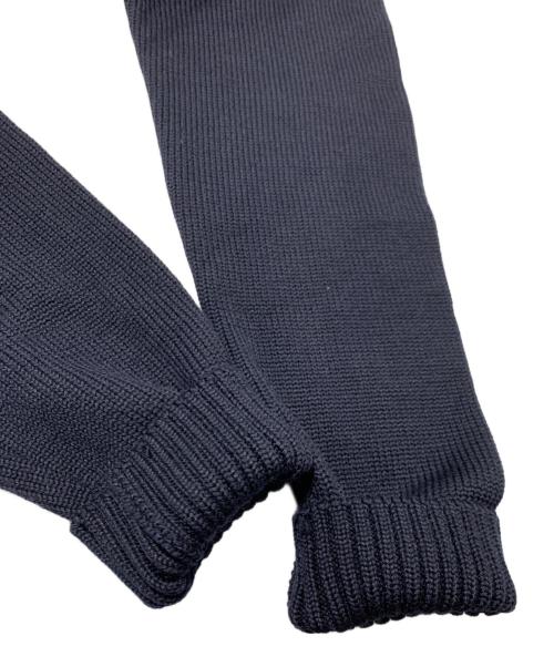 134 KAMAKURA（134カマクラ）134 KAMAKURA (134カマクラ) 厚手カーディガン ネイビー サイズ:SIZE 48の古着・服飾アイテム