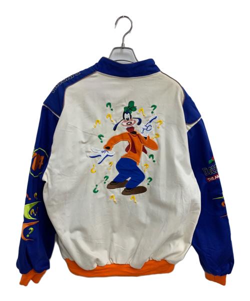 JH Design（ジェイエイチデザイン）JH Design (ジェイエイチデザイン) レーシングジャケット ホワイト サイズ:Lの古着・服飾アイテム