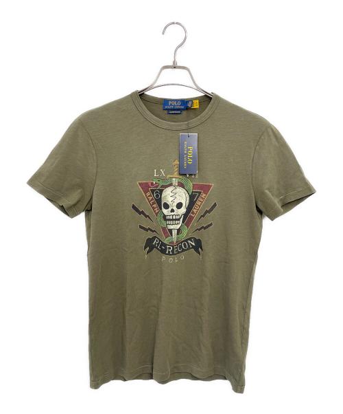 POLO RALPH LAUREN（ポロ・ラルフローレン）POLO RALPH LAUREN (ポロ・ラルフローレン) 半袖カットソー オリーブ サイズ:Sの古着・服飾アイテム