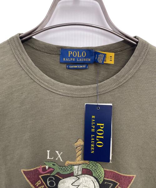 POLO RALPH LAUREN（ポロ・ラルフローレン）POLO RALPH LAUREN (ポロ・ラルフローレン) 半袖カットソー オリーブ サイズ:Sの古着・服飾アイテム