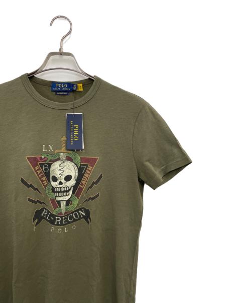 POLO RALPH LAUREN（ポロ・ラルフローレン）POLO RALPH LAUREN (ポロ・ラルフローレン) 半袖カットソー オリーブ サイズ:Sの古着・服飾アイテム