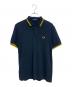 FRED PERRY（フレッドペリー）の古着「ポロシャツ」｜ブラック×イエロー