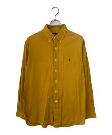 POLO RALPH LAUREN（ポロ・ラルフローレン）の古着「長袖シャツ」｜イエロー