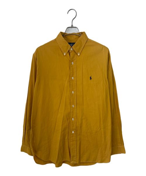 POLO RALPH LAUREN（ポロ・ラルフローレン）POLO RALPH LAUREN (ポロ・ラルフローレン) 長袖シャツ イエロー サイズ:16 1/2-35の古着・服飾アイテム