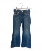 TRUE RELIGIONトゥルー レリジョン）の古着「フレアデニム」｜ライトインディゴ
