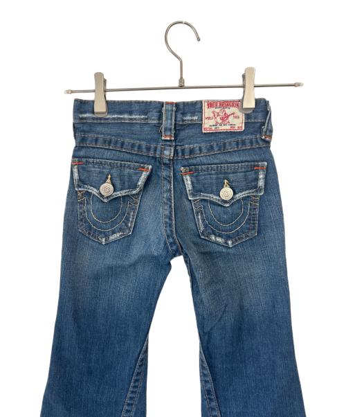 TRUE RELIGION（トゥルー レリジョン）TRUE RELIGION (トゥルー レリジョン) フレアデニム ライトインディゴ サイズ:6の古着・服飾アイテム