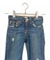 中古・古着 TRUE RELIGION (トゥルー レリジョン) フレアデニム ライトインディゴ サイズ:6：3000円