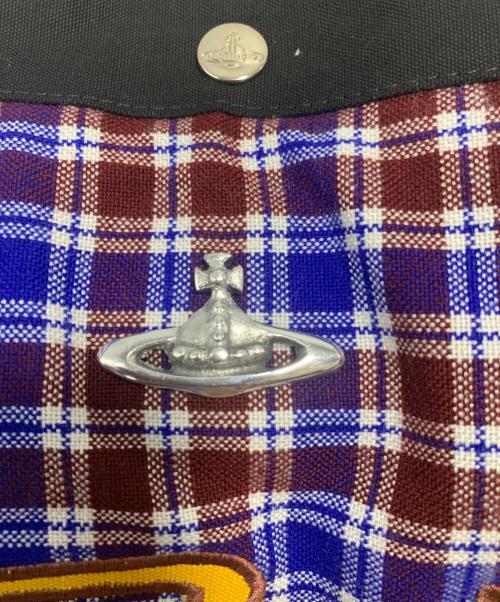 Vivienne Westwood（ヴィヴィアンウエストウッド）Vivienne Westwood (ヴィヴィアンウエストウッド) 2WAYトートバッグ ブラック×マルチカラーの古着・服飾アイテム