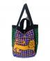 Vivienne Westwood (ヴィヴィアンウエストウッド) 2WAYトートバッグ ブラック×マルチカラー：20000円