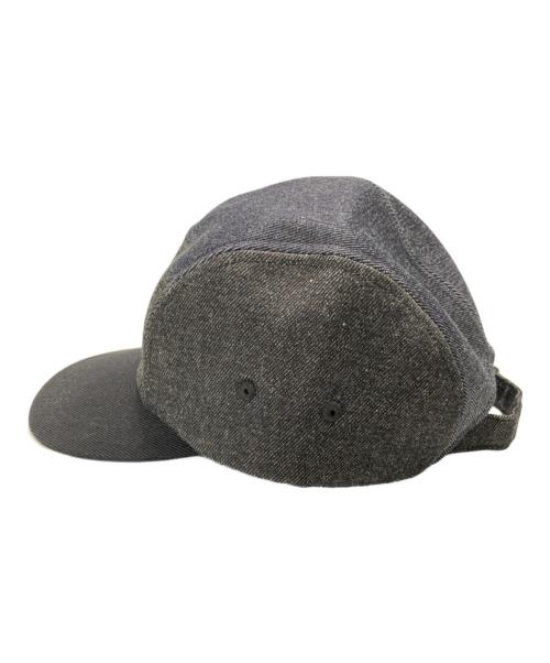Vivienne Westwood man（ヴィヴィアン ウェストウッド マン）Vivienne Westwood man (ヴィヴィアン ウェストウッド マン) 刺繍オーブロゴ デニム キャップ ブラックの古着・服飾アイテム