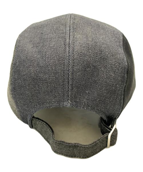 Vivienne Westwood man（ヴィヴィアン ウェストウッド マン）Vivienne Westwood man (ヴィヴィアン ウェストウッド マン) 刺繍オーブロゴ デニム キャップ ブラックの古着・服飾アイテム