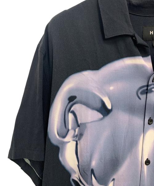 HUF（ハフ）HUF (ハフ) 半袖シャツ　BIG DAWG RESORT SHIRT ブラック サイズ:SIZE Sの古着・服飾アイテム