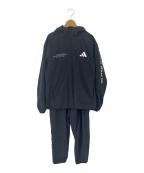 adidasアディダス）の古着「ウインドジャケット」｜ブラック