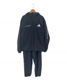 adidas（アディダス）の古着「ウインドジャケット」｜ブラック