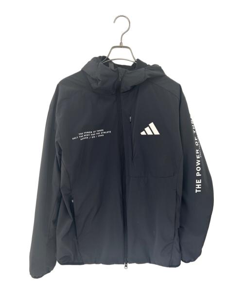 adidas（アディダス）adidas (アディダス) ウインドジャケット ブラック サイズ:Lの古着・服飾アイテム
