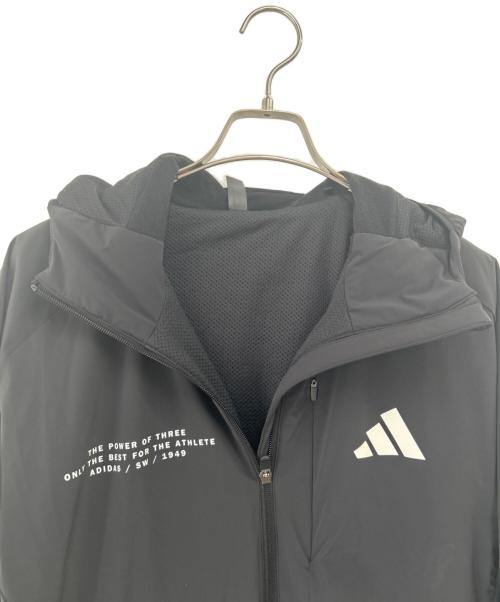 adidas（アディダス）adidas (アディダス) ウインドジャケット ブラック サイズ:Lの古着・服飾アイテム