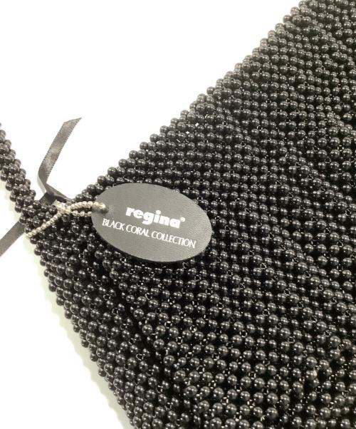 regina BLACK CORAL COLLECTION（-）regina BLACK CORAL COLLECTION (-) ハンドバッグ ブラックの古着・服飾アイテム