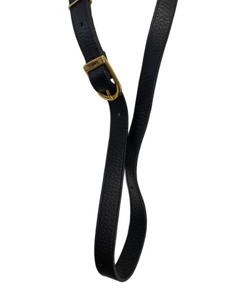 LANVIN（ランバン）LANVIN (ランバン) ショルダーバッグ ブラック×レッドの古着・服飾アイテム