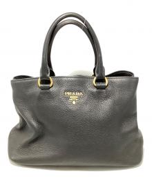 PRADA（プラダ）の古着「トートバッグ」｜ブラック