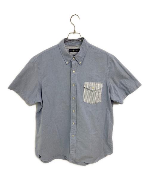 RALPH LAUREN（ラルフローレン）RALPH LAUREN (ラルフローレン) 半袖シャツ ブルー サイズ:XLの古着・服飾アイテム