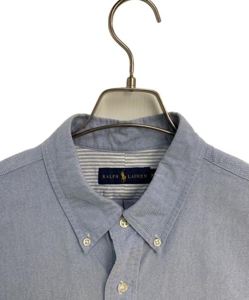 RALPH LAUREN（ラルフローレン）RALPH LAUREN (ラルフローレン) 半袖シャツ ブルー サイズ:XLの古着・服飾アイテム