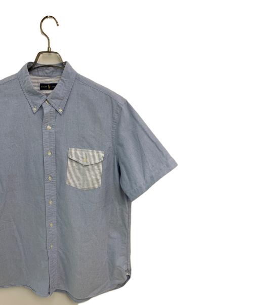 RALPH LAUREN（ラルフローレン）RALPH LAUREN (ラルフローレン) 半袖シャツ ブルー サイズ:XLの古着・服飾アイテム