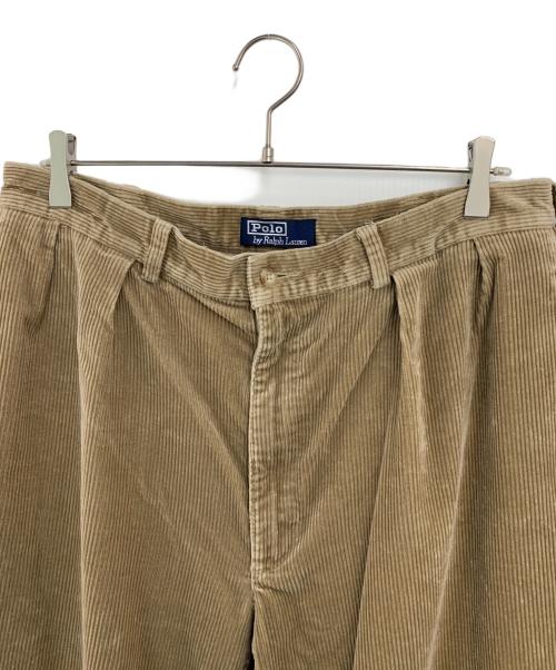POLO RALPH LAUREN（ポロ・ラルフローレン）POLO RALPH LAUREN (ポロ・ラルフローレン) コーデュロイパンツ ベージュ サイズ:W36の古着・服飾アイテム
