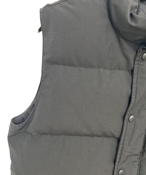 CANADA GOOSE（カナダグース）CANADA GOOSE (カナダグース) ダウンベスト ブラック サイズ:Mの古着・服飾アイテム