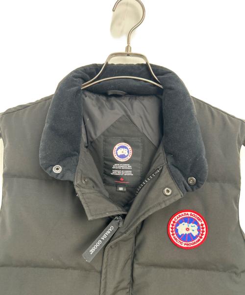 CANADA GOOSE（カナダグース）CANADA GOOSE (カナダグース) ダウンベスト ブラック サイズ:Mの古着・服飾アイテム