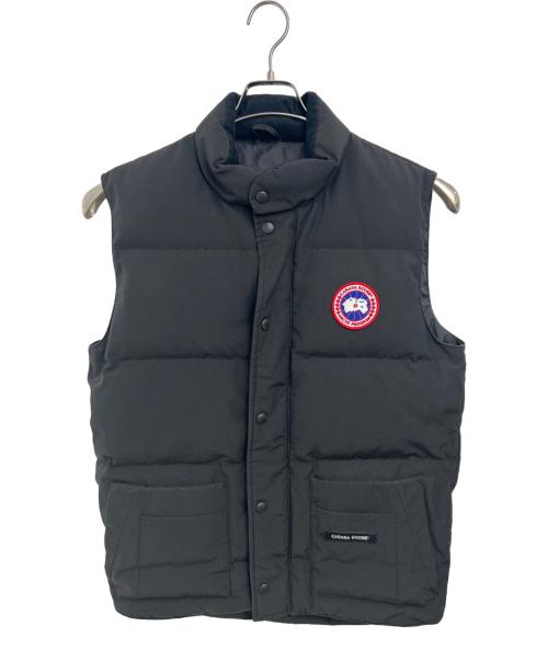 CANADA GOOSE（カナダグース）CANADA GOOSE (カナダグース) ダウンベスト ブラック サイズ:Mの古着・服飾アイテム