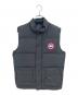 CANADA GOOSE（カナダグース）の古着「ダウンベスト」｜ブラック