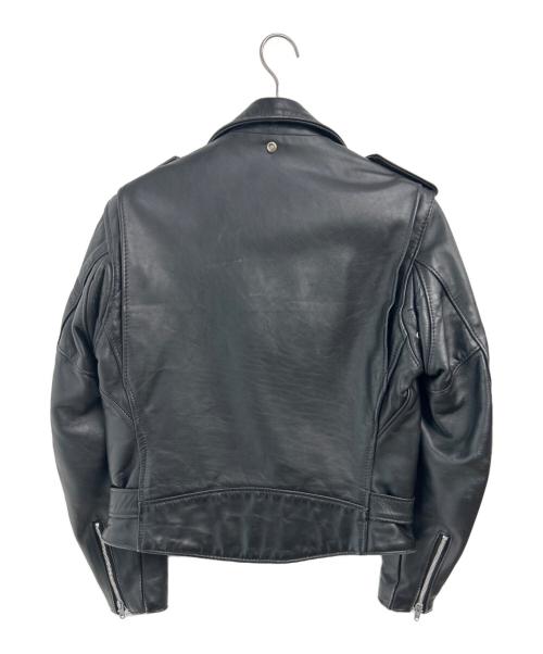 Schott（ショット）Schott (ショット) ダブルライダースジャケット ブラック サイズ:38の古着・服飾アイテム