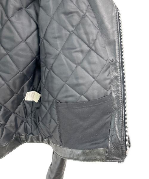Schott（ショット）Schott (ショット) ダブルライダースジャケット ブラック サイズ:38の古着・服飾アイテム