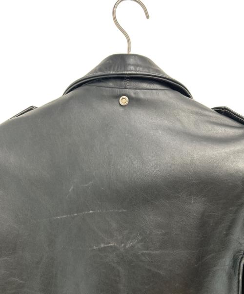 Schott（ショット）Schott (ショット) ダブルライダースジャケット ブラック サイズ:38の古着・服飾アイテム