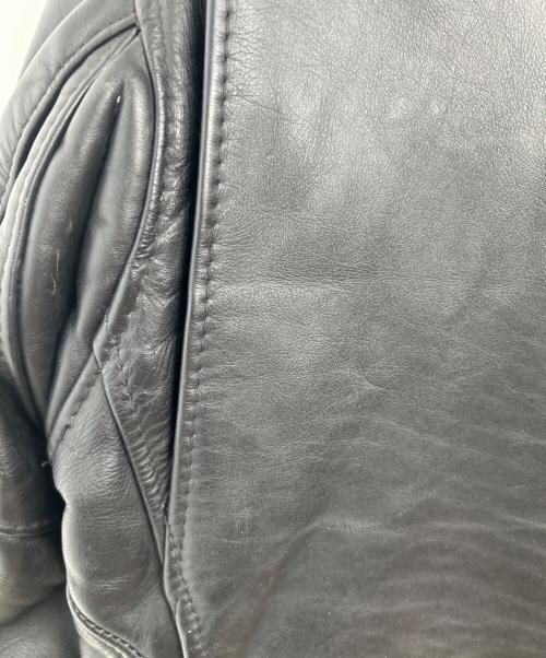 Schott（ショット）Schott (ショット) ダブルライダースジャケット ブラック サイズ:38の古着・服飾アイテム