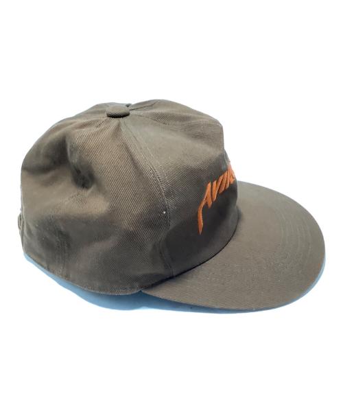 AVIREX（アヴィレックス）AVIREX (アヴィレックス) キャップ ブラウン×オレンジ サイズ:FREEの古着・服飾アイテム
