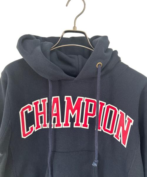Champion（チャンピオン）Champion (チャンピオン) パーカー ネイビー×レッド サイズ:Sの古着・服飾アイテム