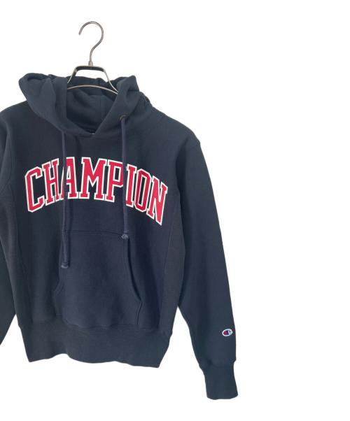 Champion（チャンピオン）Champion (チャンピオン) パーカー ネイビー×レッド サイズ:Sの古着・服飾アイテム