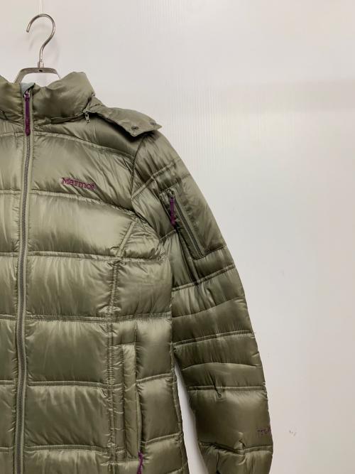 MARMOT（マーモット）MARMOT (マーモット) ダウンジャケット オリーブ サイズ:SIZE Lの古着・服飾アイテム