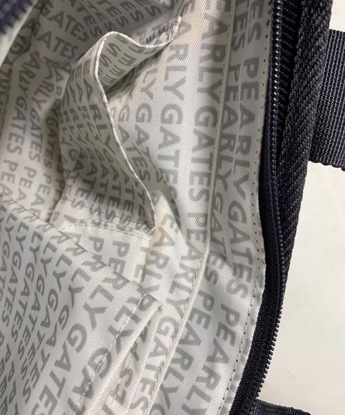PEARLY GATES（パーリーゲイツ）PEARLY GATES (パーリーゲイツ) トートバッグ ネイビー×ホワイトの古着・服飾アイテム