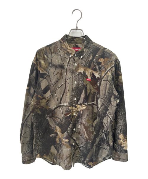 SUPREME（シュプリーム）SUPREME (シュプリーム) 長袖シャツ カーキ サイズ:Mの古着・服飾アイテム