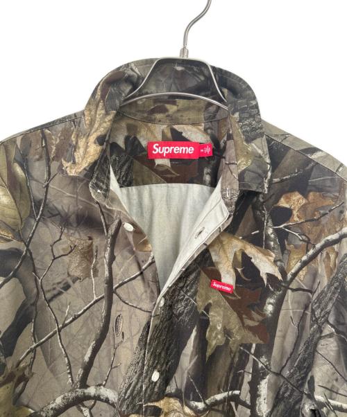 SUPREME（シュプリーム）SUPREME (シュプリーム) 長袖シャツ カーキ サイズ:Mの古着・服飾アイテム