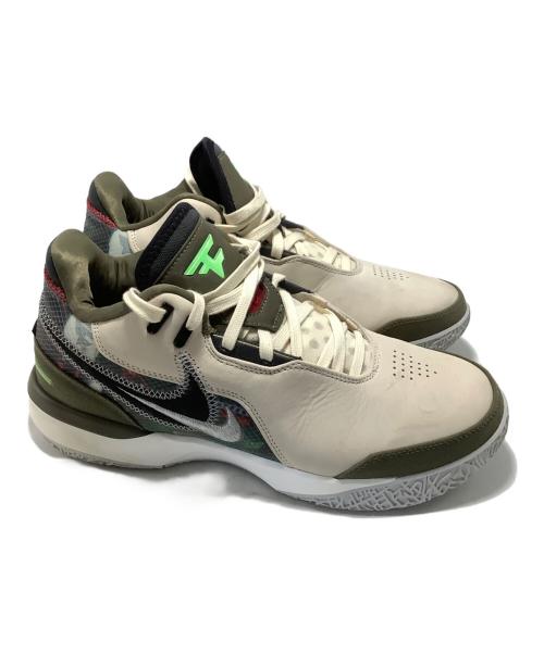 NIKE（ナイキ）NIKE (ナイキ) スニーカー アイボリー×グリーン サイズ:27.5㎝の古着・服飾アイテム