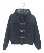 THE NORTH FACEザ ノース フェイス）の古着「ショートダッフルコート」｜ブラック