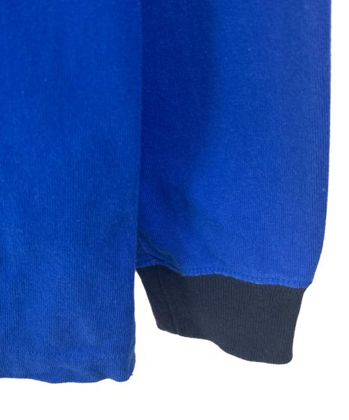 POLO RALPH LAUREN（ポロ・ラルフローレン）POLO RALPH LAUREN (ポロ・ラルフローレン) ポロシャツ レッド×ブルー サイズ:Mの古着・服飾アイテム