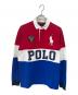 POLO RALPH LAUREN（ポロ・ラルフローレン）の古着「ポロシャツ」｜レッド×ブルー