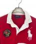 中古・古着 POLO RALPH LAUREN (ポロ・ラルフローレン) ポロシャツ レッド×ブルー サイズ:M：4500円