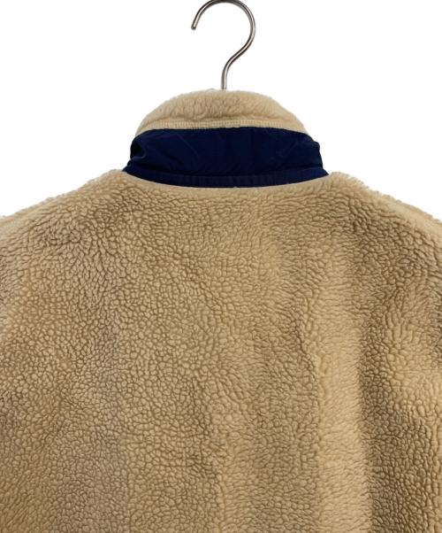 Patagonia（パタゴニア）Patagonia (パタゴニア) ボアベスト ベージュ×ネイビー サイズ:SIZE Lの古着・服飾アイテム